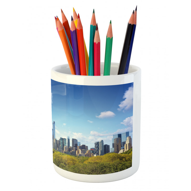 Central Park Midtown NYC Pencil Pen Holder