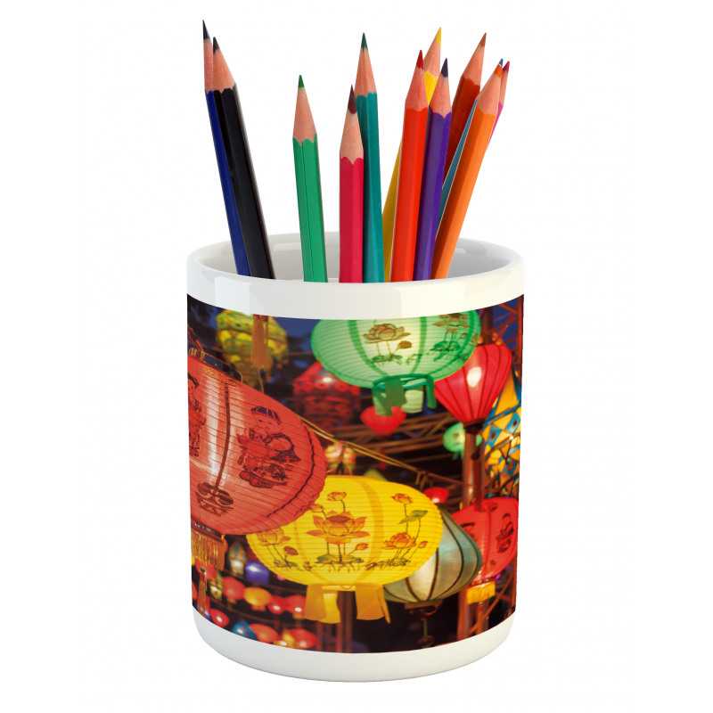 New Year Pencil Pen Holder