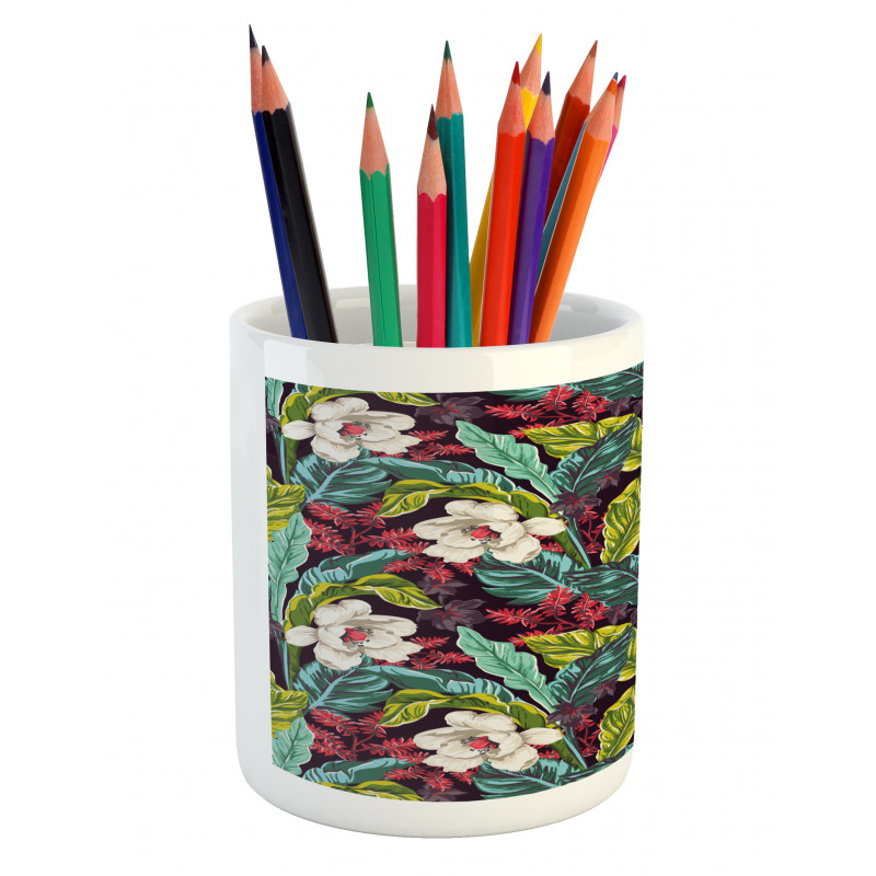 Exotic Nature Image Pencil Pen Holder