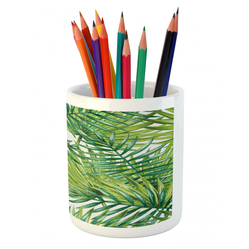 Colorful Illustration Natural Pencil Pen Holder