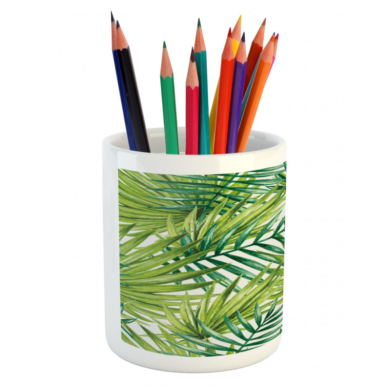 Colorful Illustration Natural Pencil Pen Holder