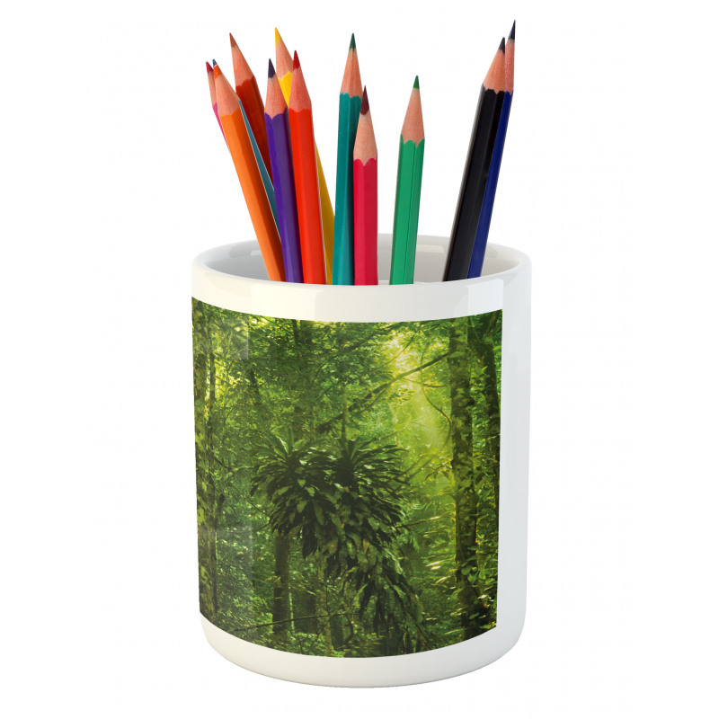 Tranquil Exotic Place Pencil Pen Holder