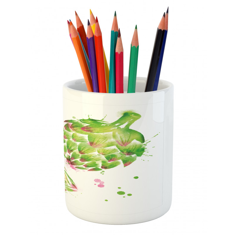 Watercolor Super Food Pencil Pen Holder