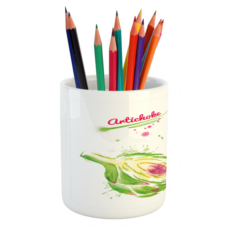 Watercolor Super Food Pencil Pen Holder