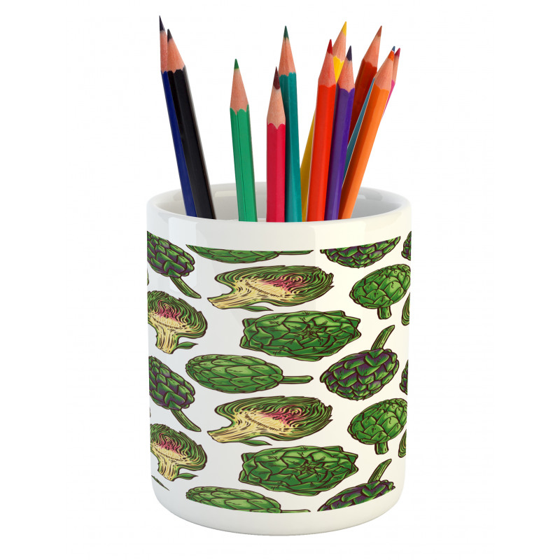 Healthy Foods Natural Pencil Pen Holder