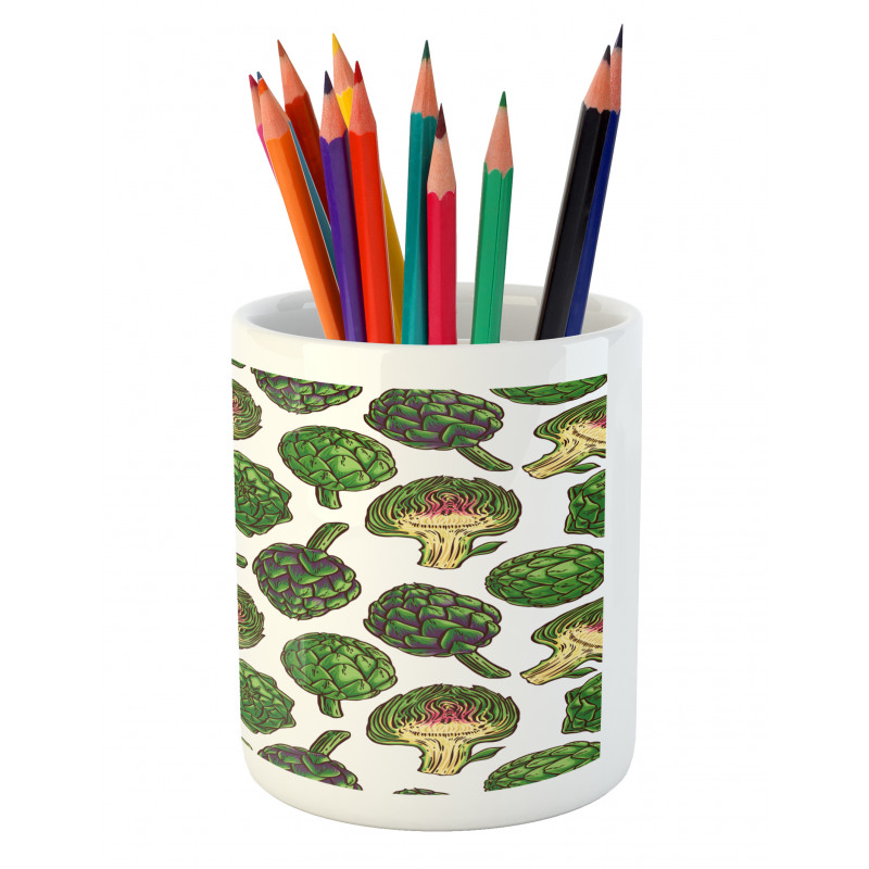 Healthy Foods Natural Pencil Pen Holder