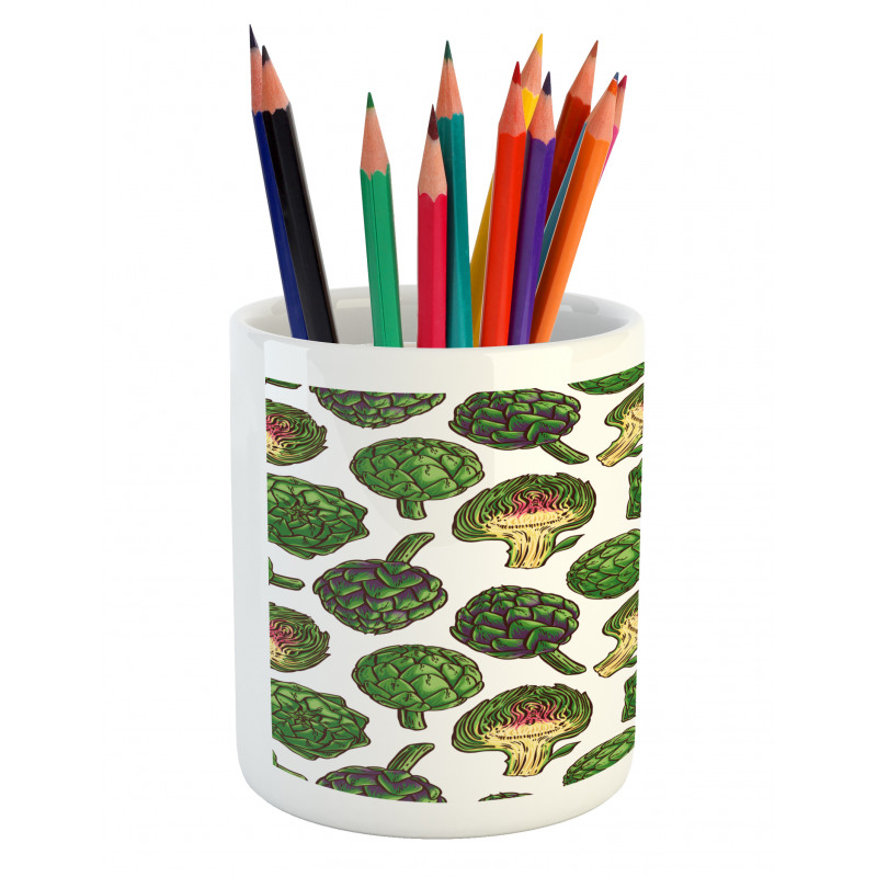 Healthy Foods Natural Pencil Pen Holder