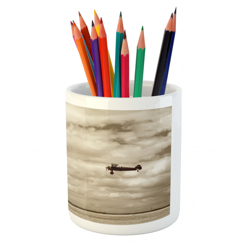 Fighter Plane Pencil Pen Holder