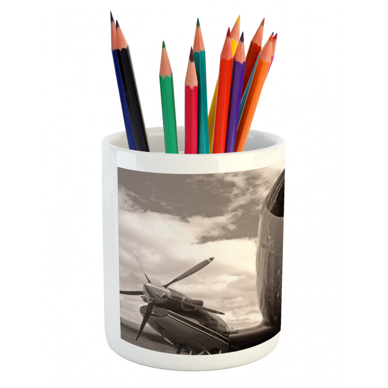 Turboprop Nose Pencil Pen Holder