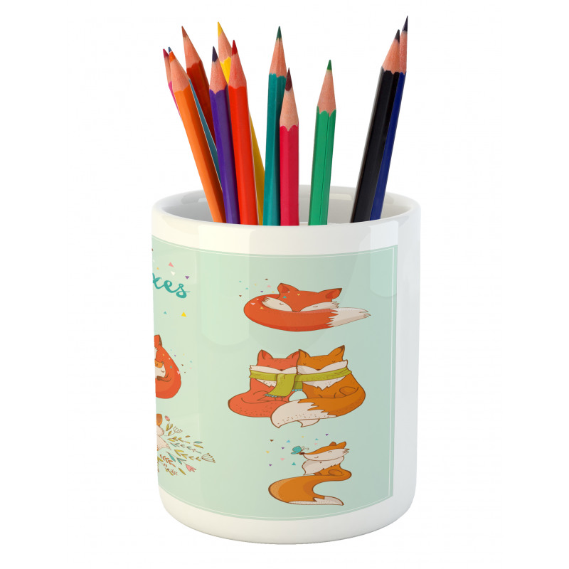 Fun Characters Kids Comic Pencil Pen Holder