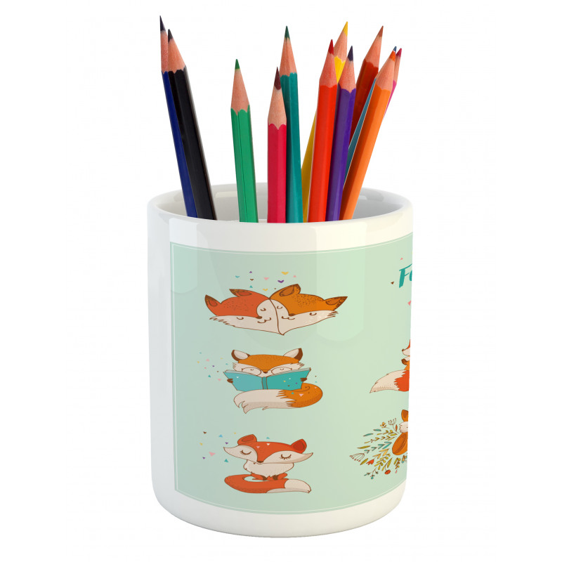 Fun Characters Kids Comic Pencil Pen Holder