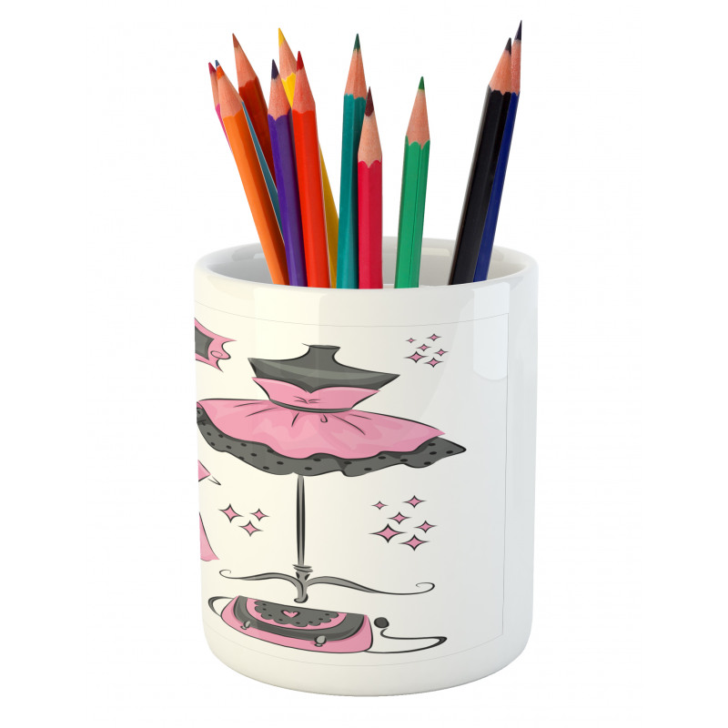 Cartoon Style Pencil Pen Holder