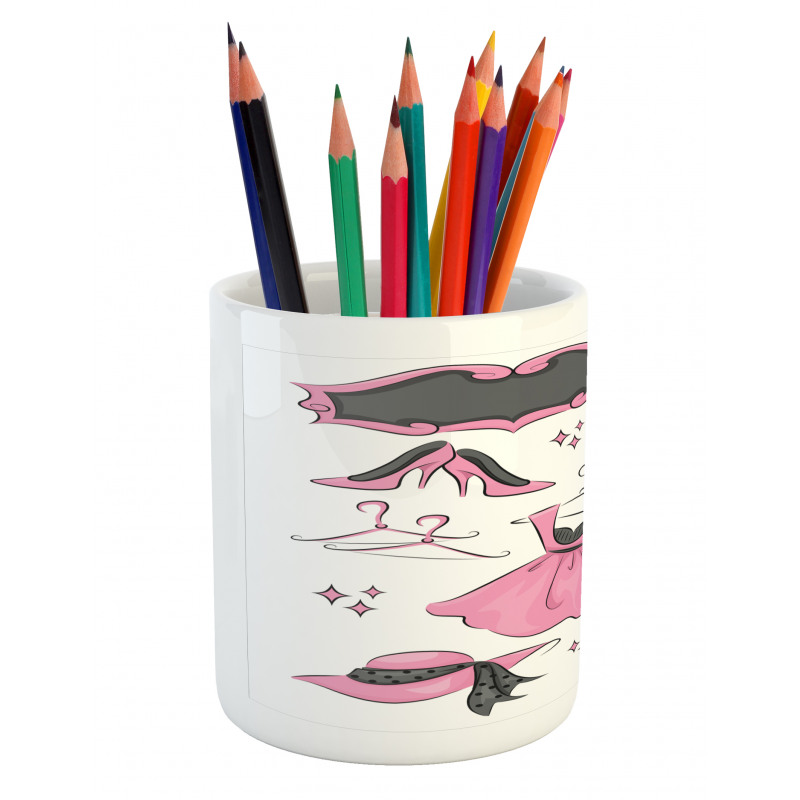 Cartoon Style Pencil Pen Holder