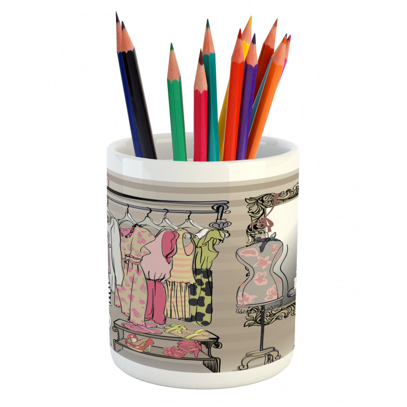 Old Fashioned Pencil Pen Holder