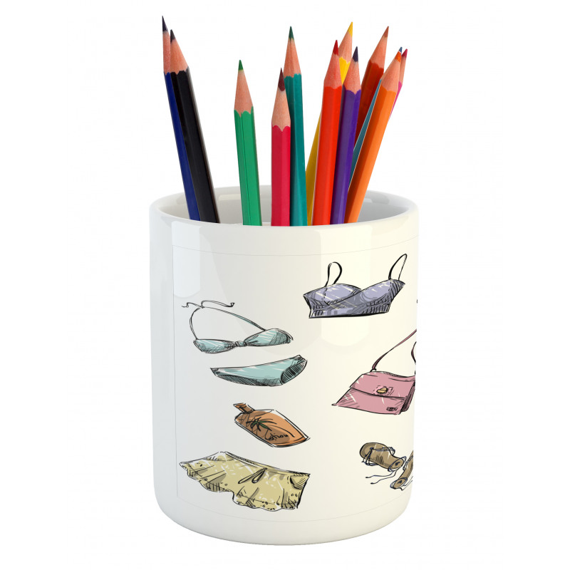 Summer Theme Pencil Pen Holder