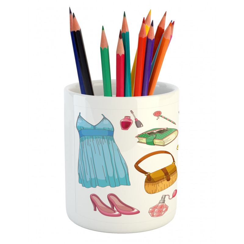 Girlish Items Pencil Pen Holder