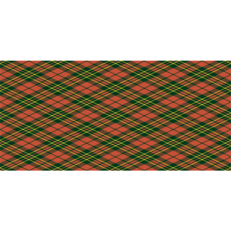 Irish Tartan Xmas Pencil Pen Holder