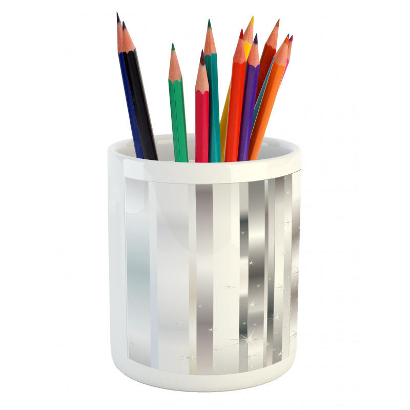 Color Bands Pencil Pen Holder