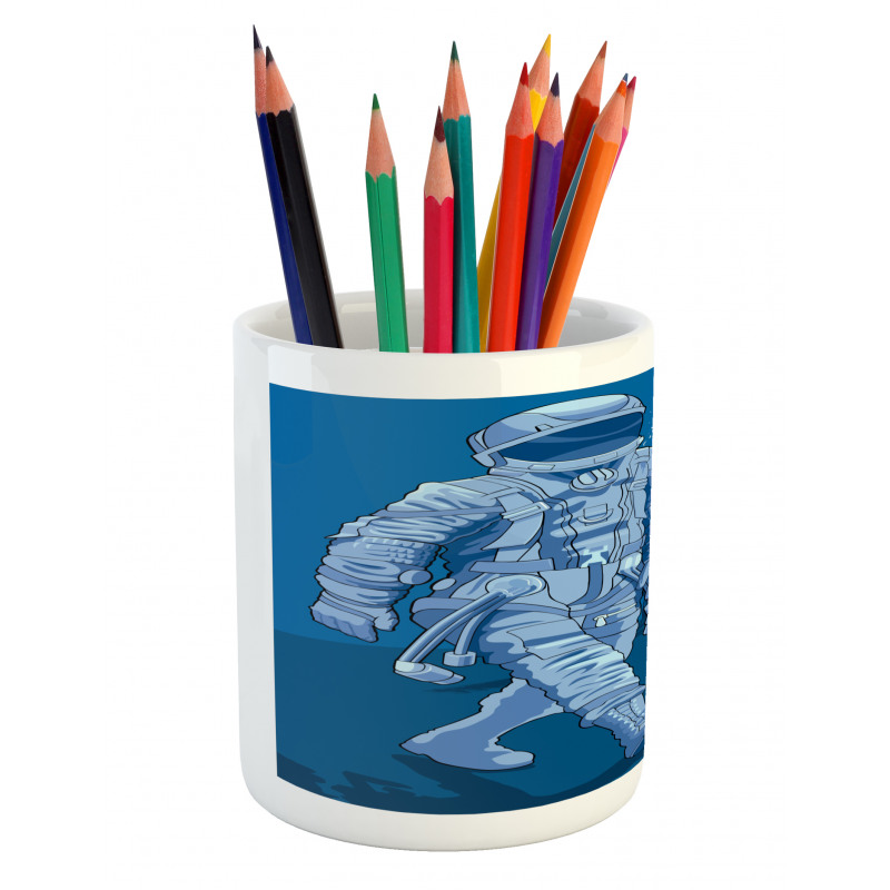 Walking on the Moon Pencil Pen Holder