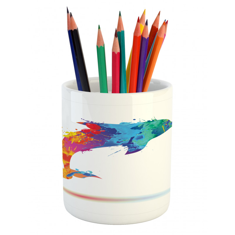 Vibrant Ocean Mammal Pencil Pen Holder