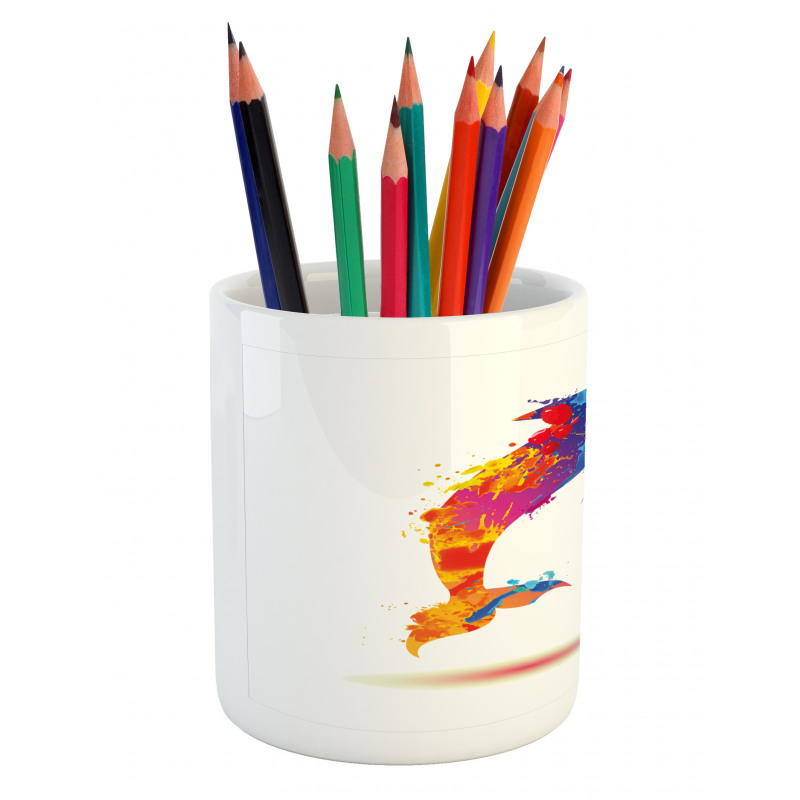 Vibrant Ocean Mammal Pencil Pen Holder