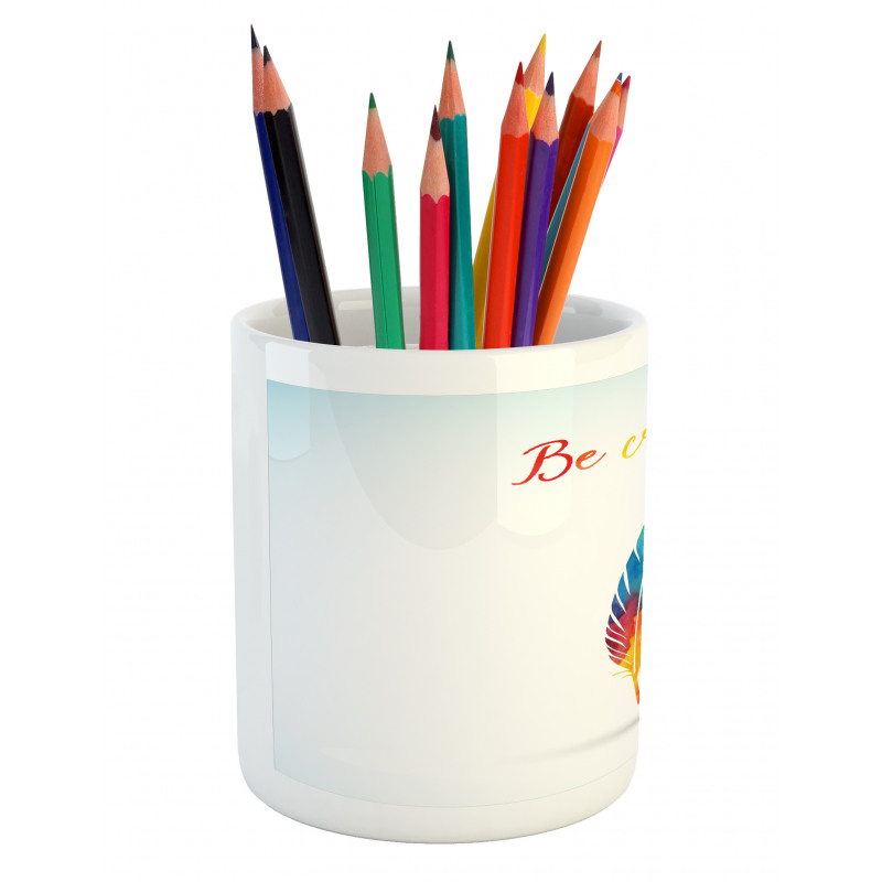 Rainbow Quill Creative Pencil Pen Holder