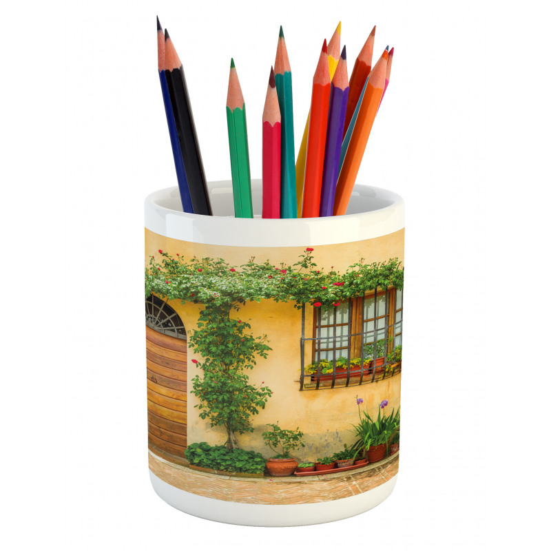 City Life in Tuscany Pencil Pen Holder