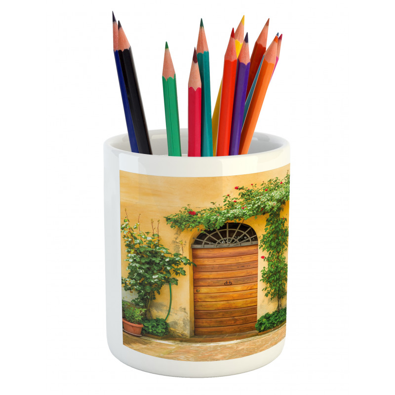 City Life in Tuscany Pencil Pen Holder