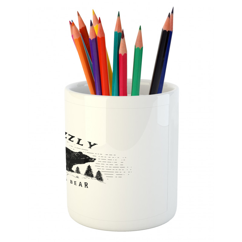 Strong Wild Animal Forest Pencil Pen Holder