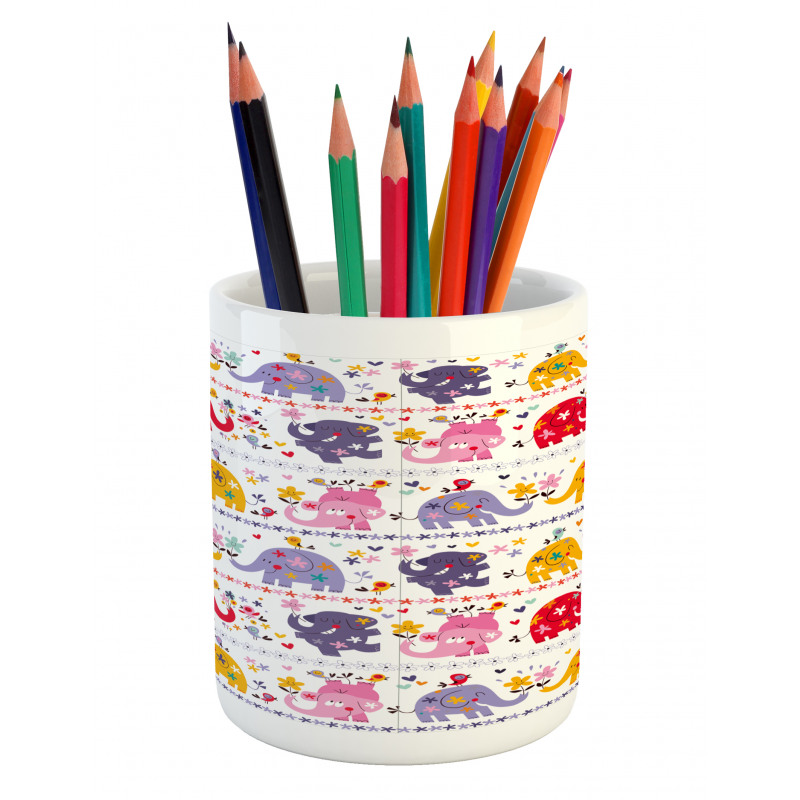 Happy Dancing Animals Pencil Pen Holder