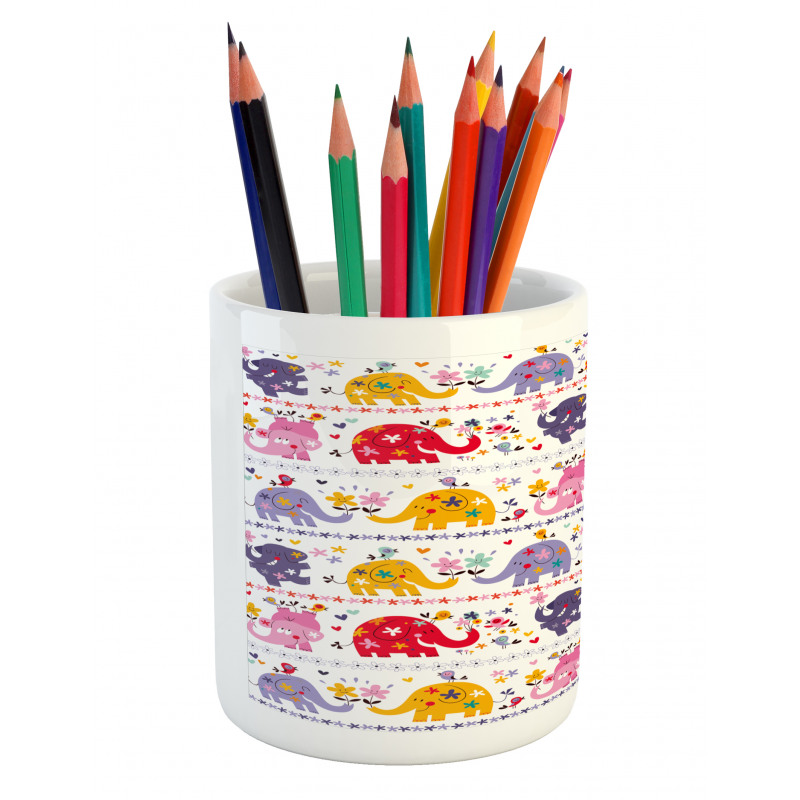 Happy Dancing Animals Pencil Pen Holder