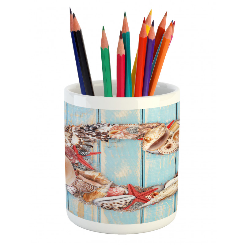 Marine Life Design C Pencil Pen Holder