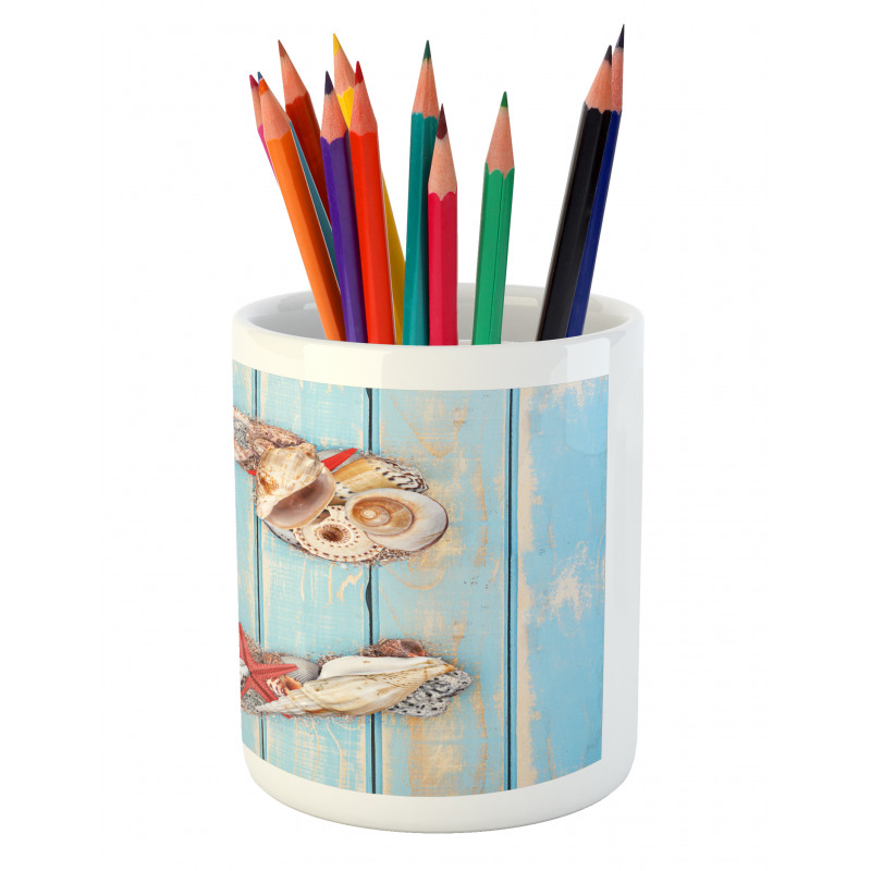 Marine Life Design C Pencil Pen Holder