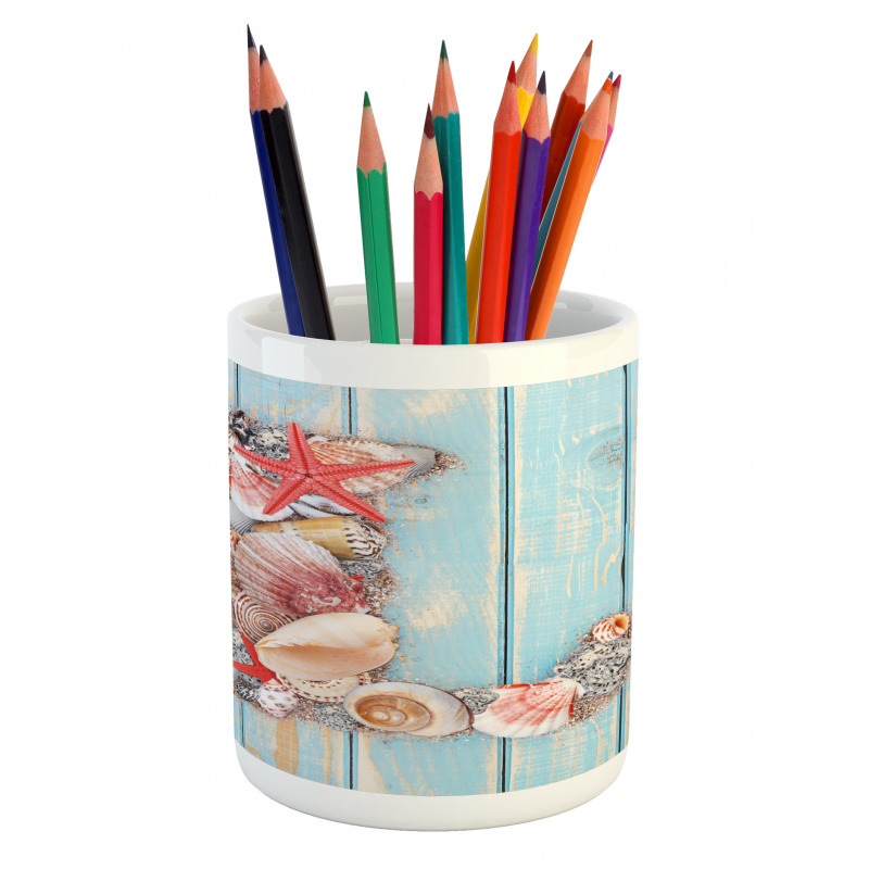 Ocean Inspired Theme Pencil Pen Holder