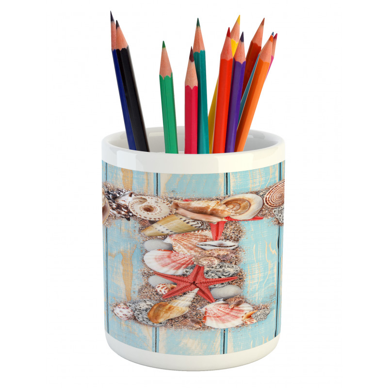 Marine T Invertebrates Pencil Pen Holder