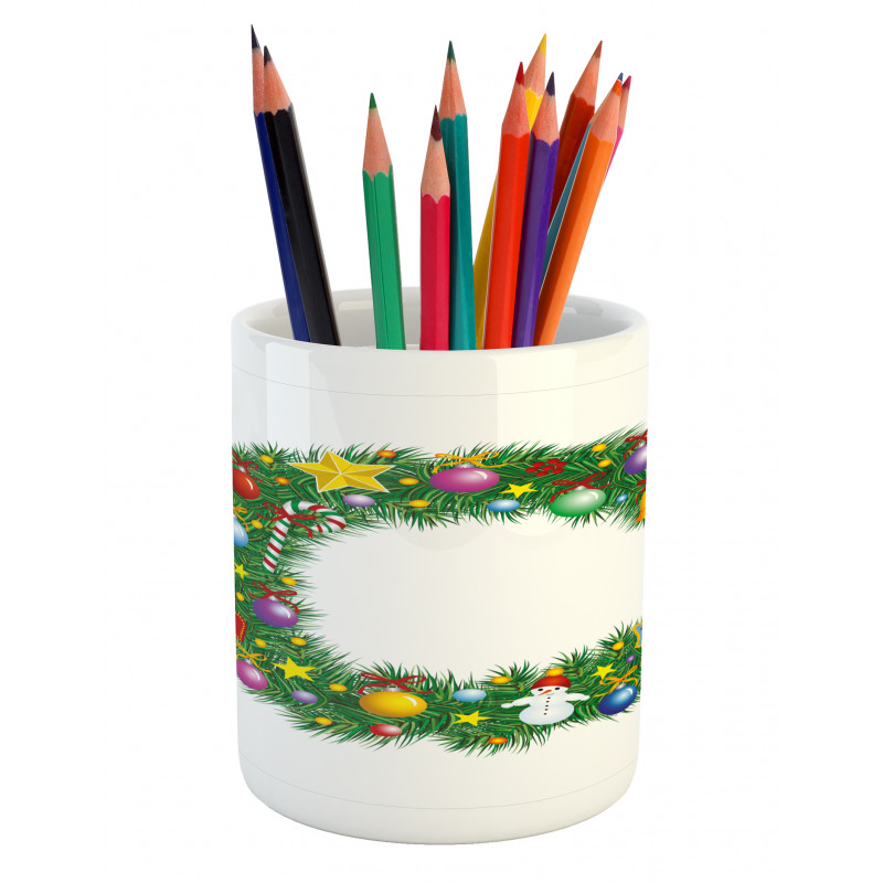 Celebration Design Pencil Pen Holder