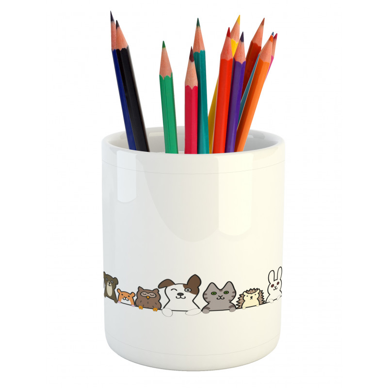 Domestic Pets Funny Pencil Pen Holder