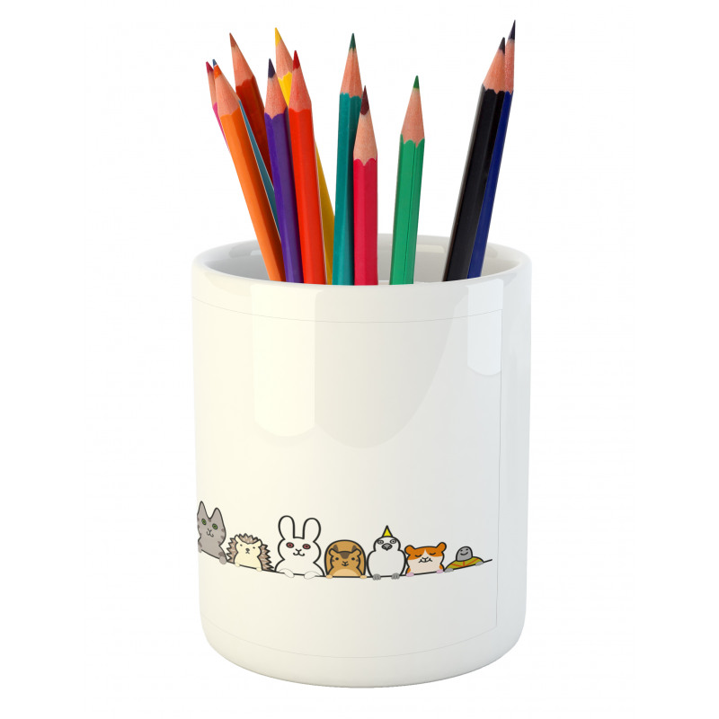 Domestic Pets Funny Pencil Pen Holder