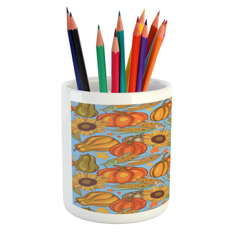 Agriculture Vegetables Pencil Pen Holder