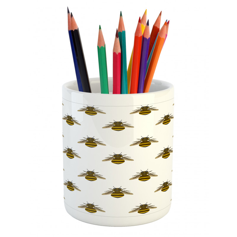 Honey Maker Insect Pattern Pencil Pen Holder