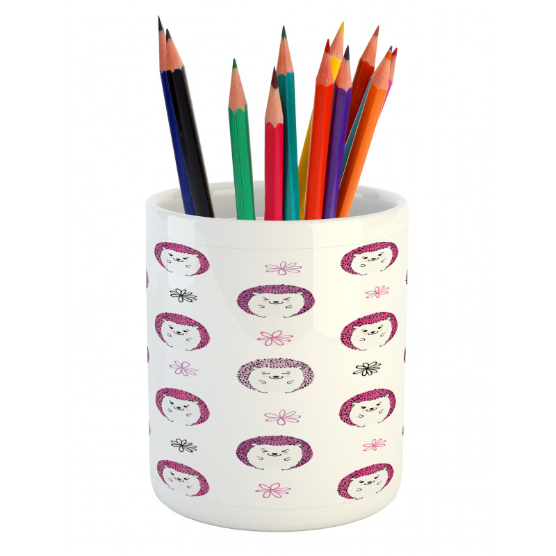 Colorful Spiky Animal Pencil Pen Holder