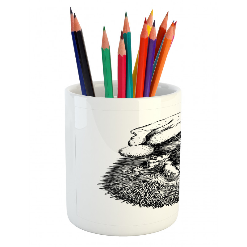 Winter Attire Hat Pencil Pen Holder