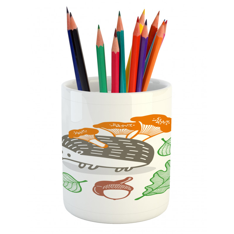 Colorful Animal Food Pencil Pen Holder