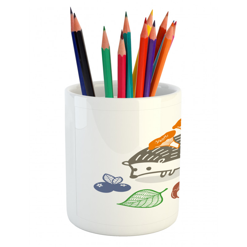 Colorful Animal Food Pencil Pen Holder