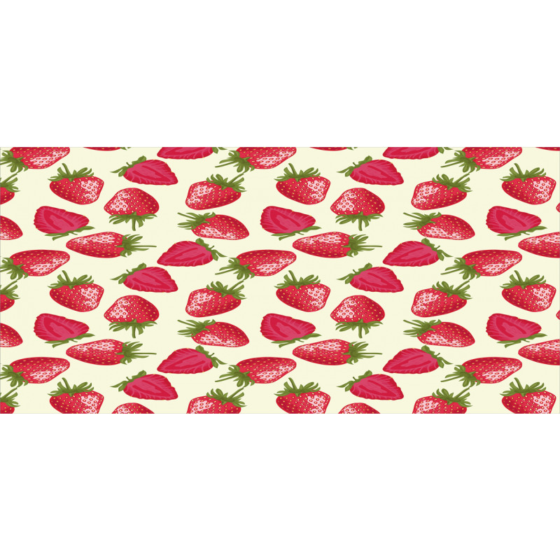 Strawberries Vivid Food Pencil Pen Holder