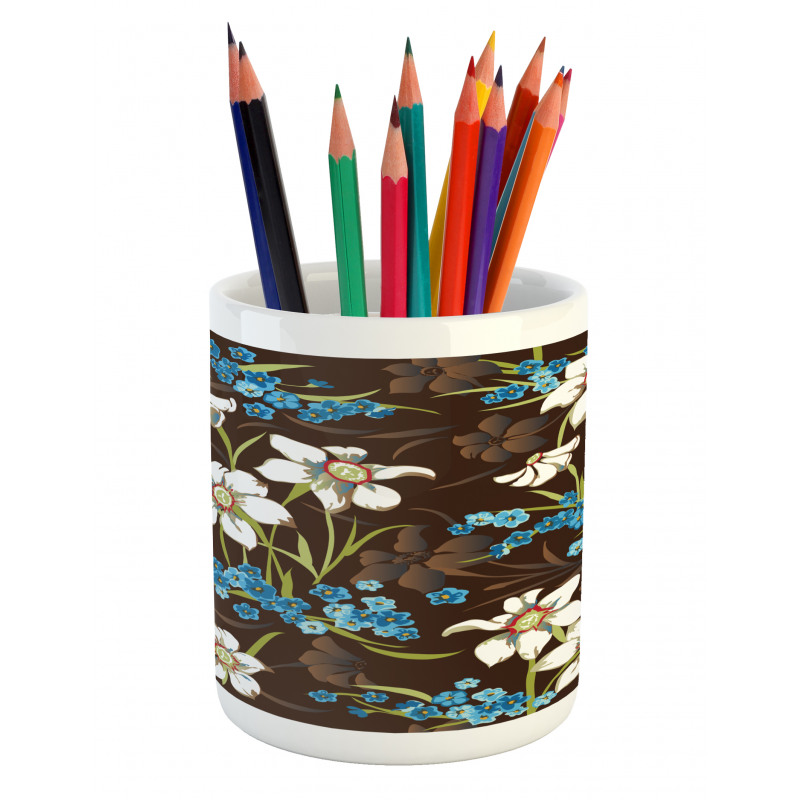 Cornflowers Pencil Pen Holder