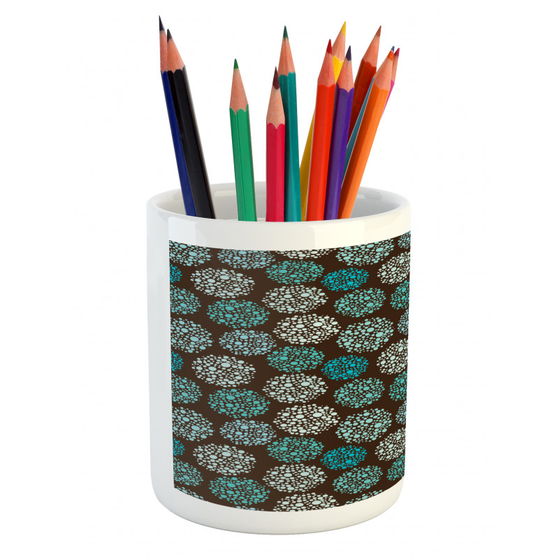 Dots and Circles Pencil Pen Holder