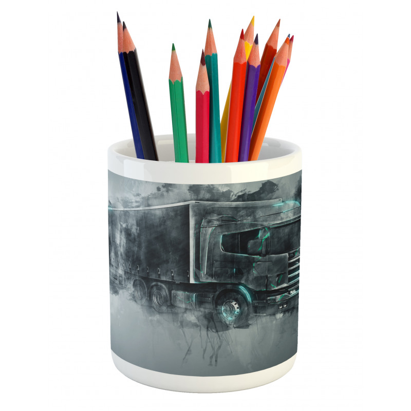 Cargo Delivery Theme Pencil Pen Holder