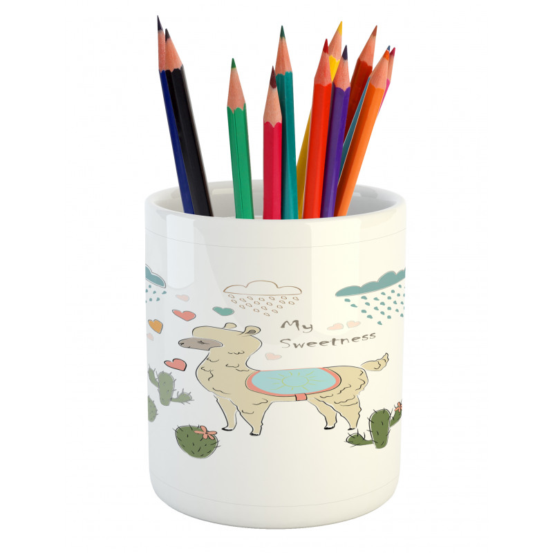 Abstract Animal Pencil Pen Holder