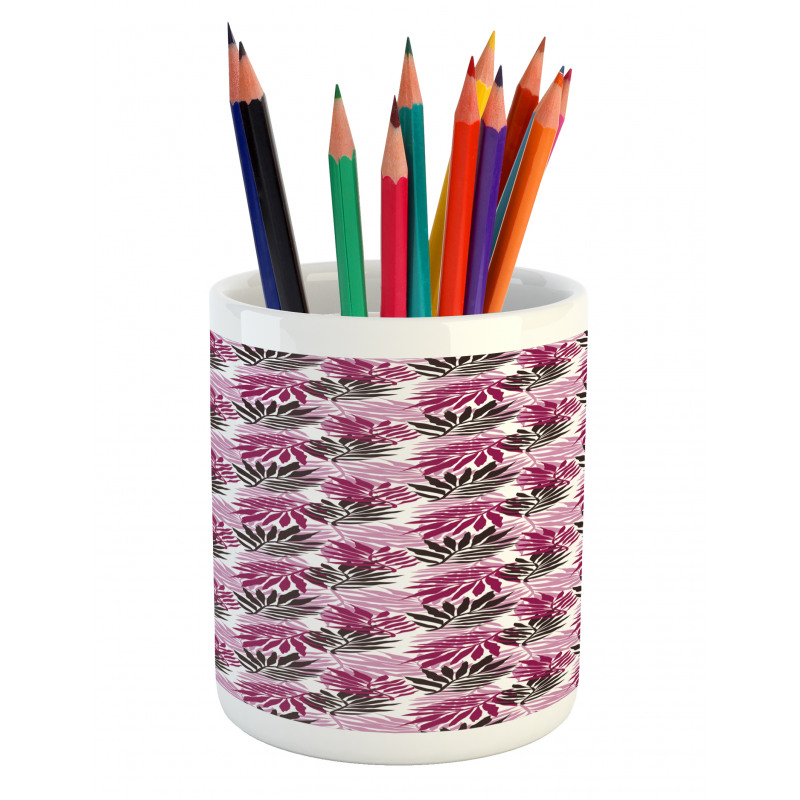 Tropical Lush Forest Pencil Pen Holder